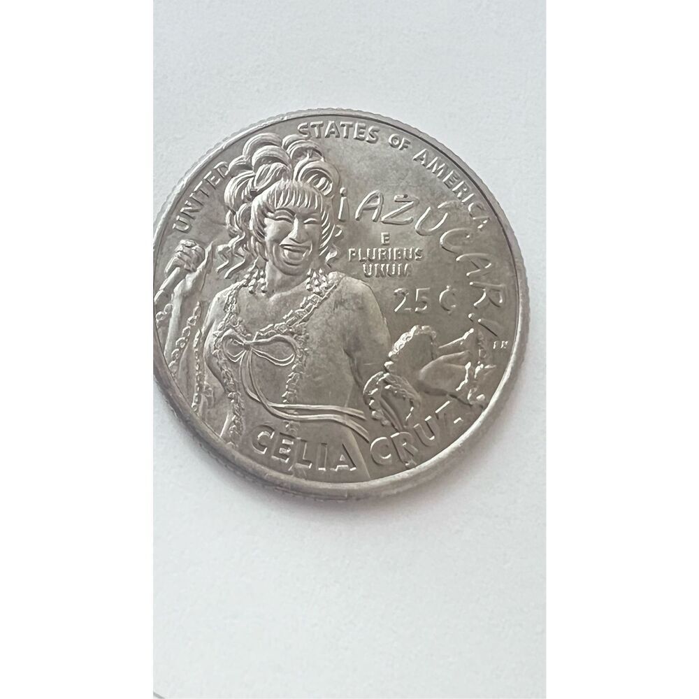 2024 P Celia Cruz D Error Die Chip Below The R